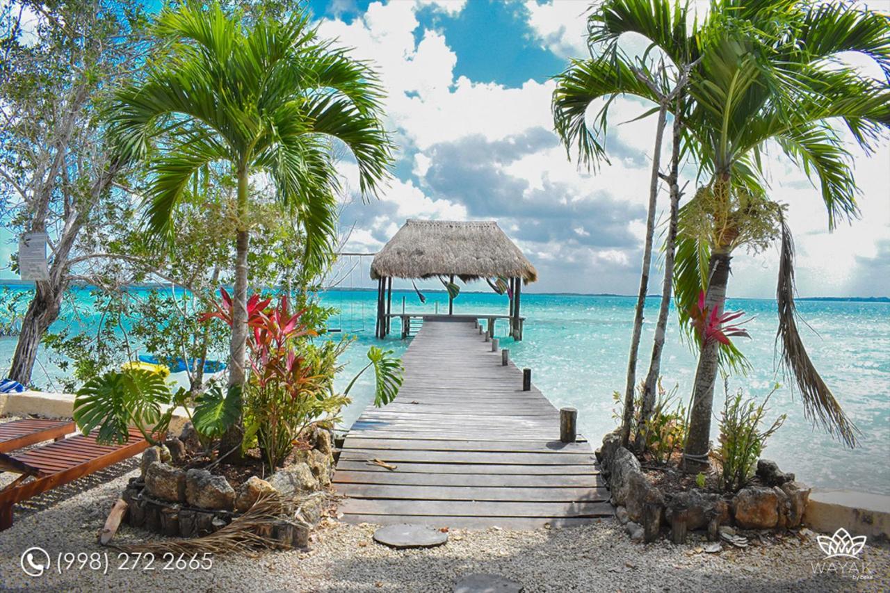 Hotel Wayak Bacalar - Todo Incluido 外观 照片